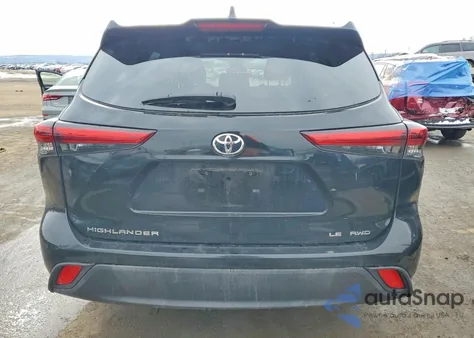 2020 Toyota Highlander из США, поврежденный, VIN 5TDBZRBH1LS502412